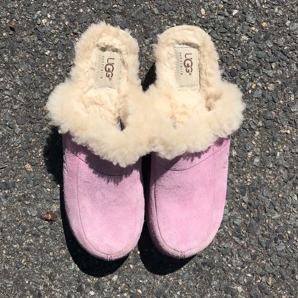 ugg clogs with fur lining